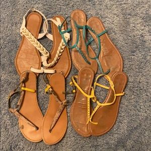 BUNDLE OF SANDALS!